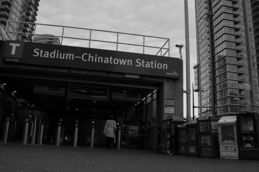 Stadium Chinatown station entrance