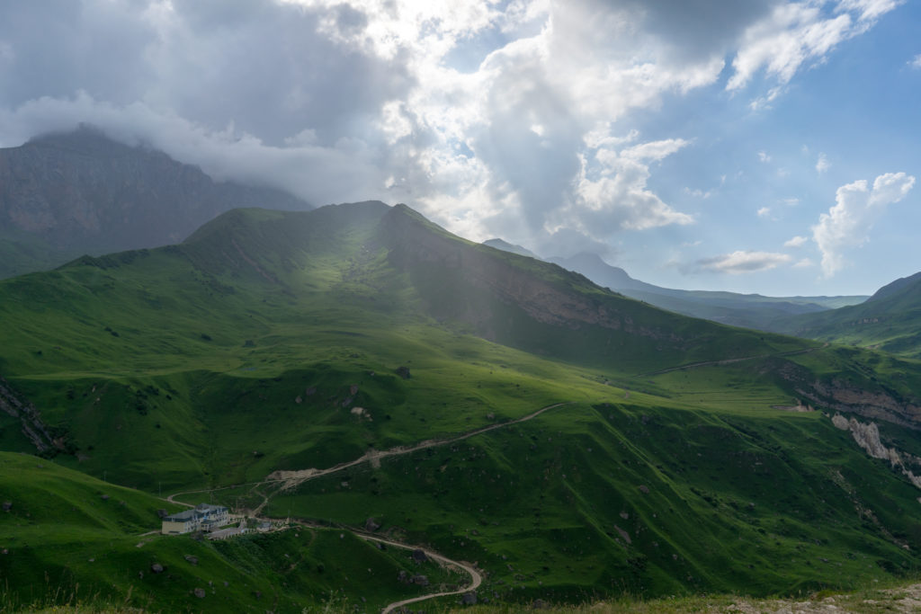 Mountain Road in Azerbaijan