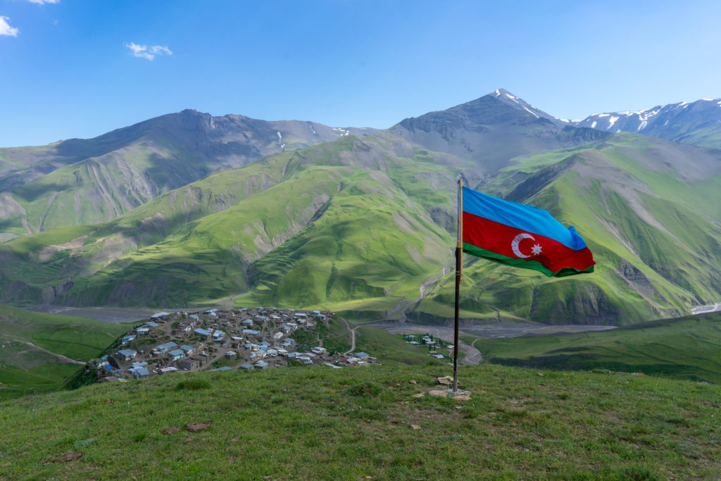Remote village in Azerbaijan
